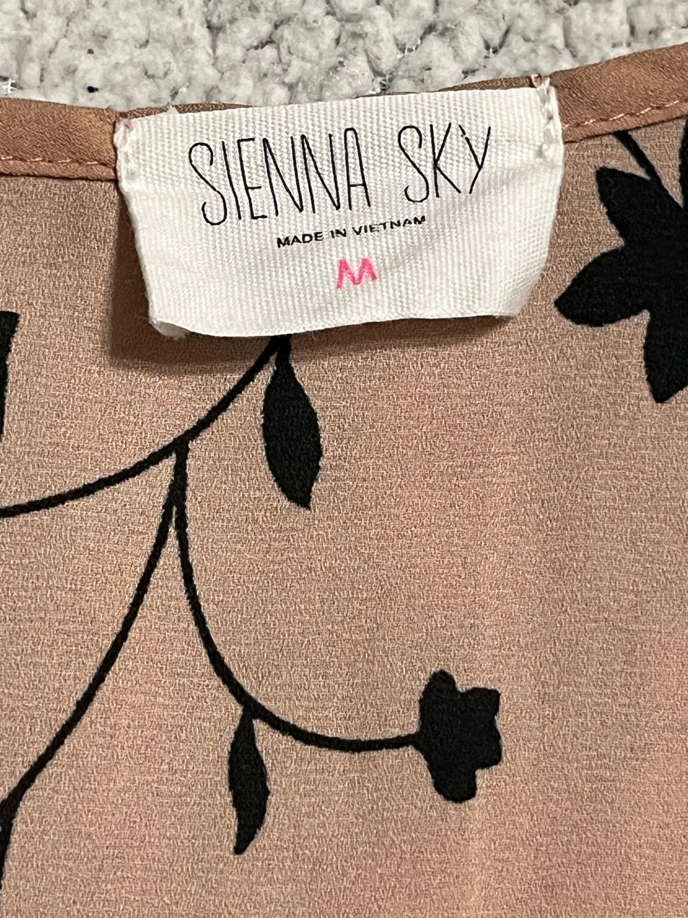 Sienna Sky Floral Peplum Blouse - Picture 5 of 12